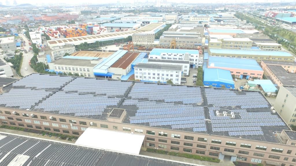 530kW Industrial Rooftop PV Power Plant